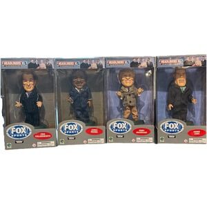 Lot Of 4 Fox Sports Announcers Headliners XL Sequentially Numbered